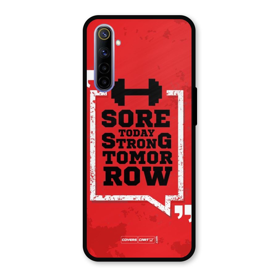 Stay Strong Metal Back Case for Realme 6i