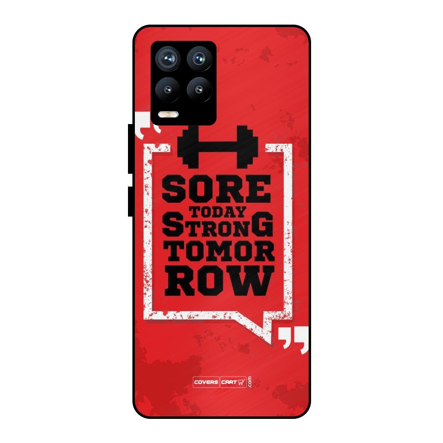 Stay Strong Metal Back Case for Realme 8 Pro