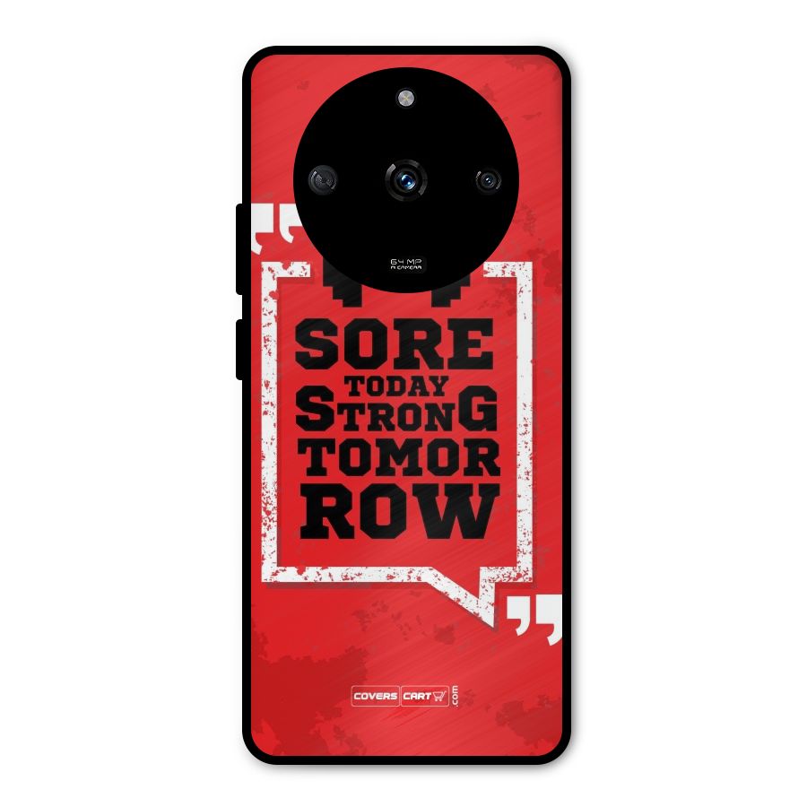 Stay Strong Metal Back Case for Realme Narzo 60 5G