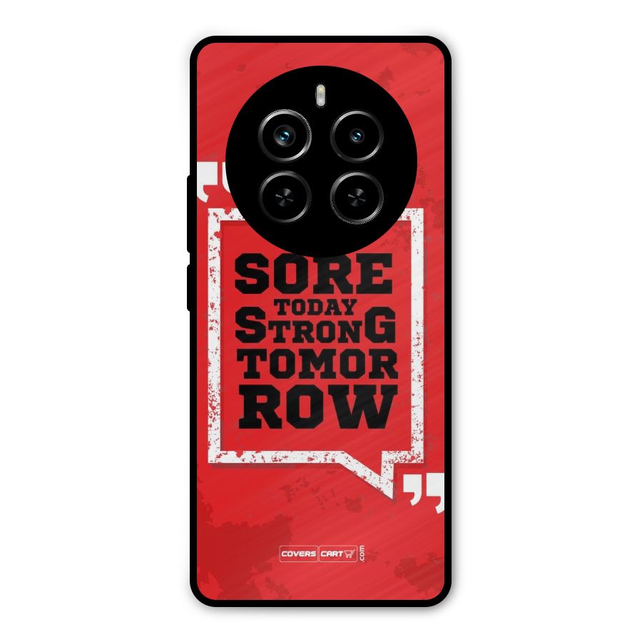 Stay Strong Metal Back Case for Realme P1 Pro
