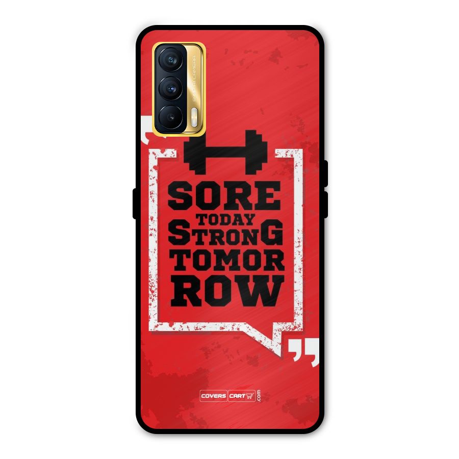 Stay Strong Metal Back Case for Realme X7