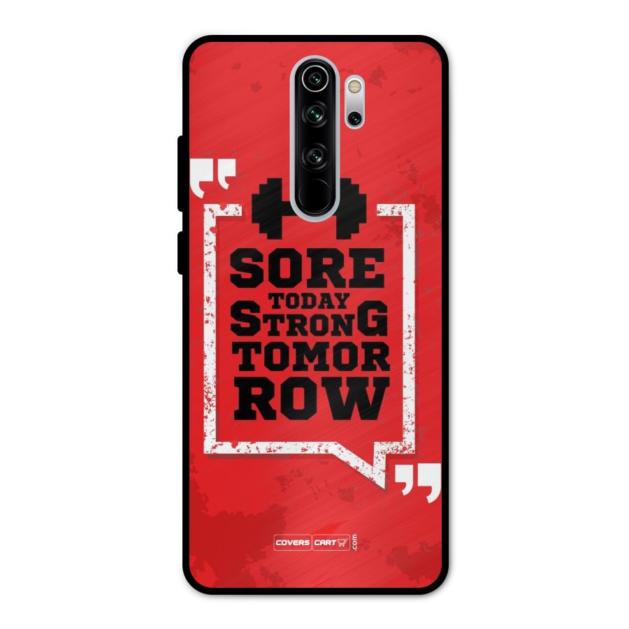 Stay Strong Metal Back Case for Redmi Note 8 Pro