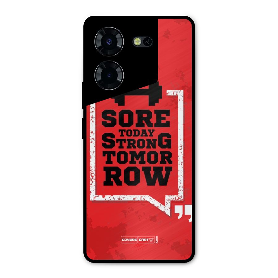 Stay Strong Metal Back Case for Tecno Pova 5 Pro 5G