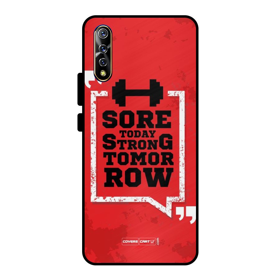 Stay Strong Metal Back Case for Vivo S1