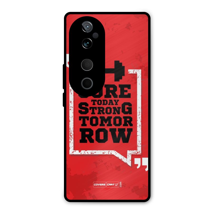 Stay Strong Metal Back Case for Vivo T3 Ultra