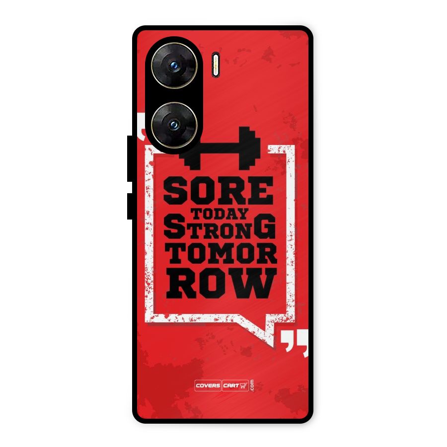Stay Strong Metal Back Case for Vivo V29e