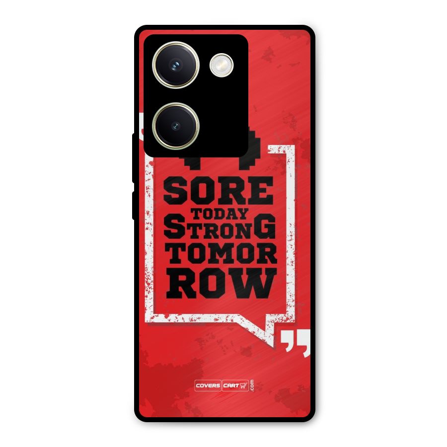 Stay Strong Metal Back Case for Vivo Y200 Pro