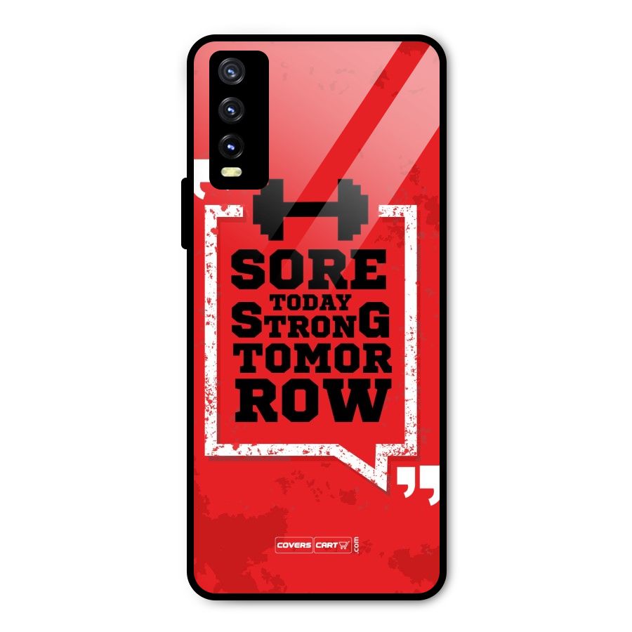 Stay Strong Metal Back Case for Vivo Y20g