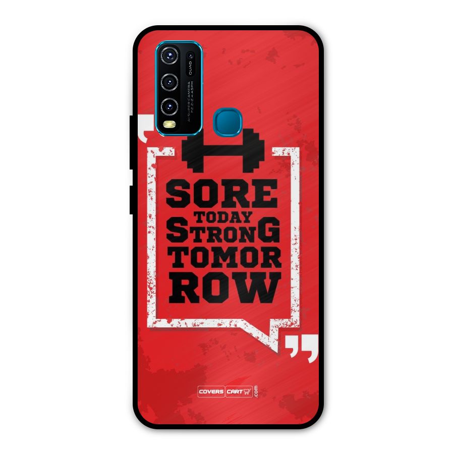 Stay Strong Metal Back Case for Vivo Y50