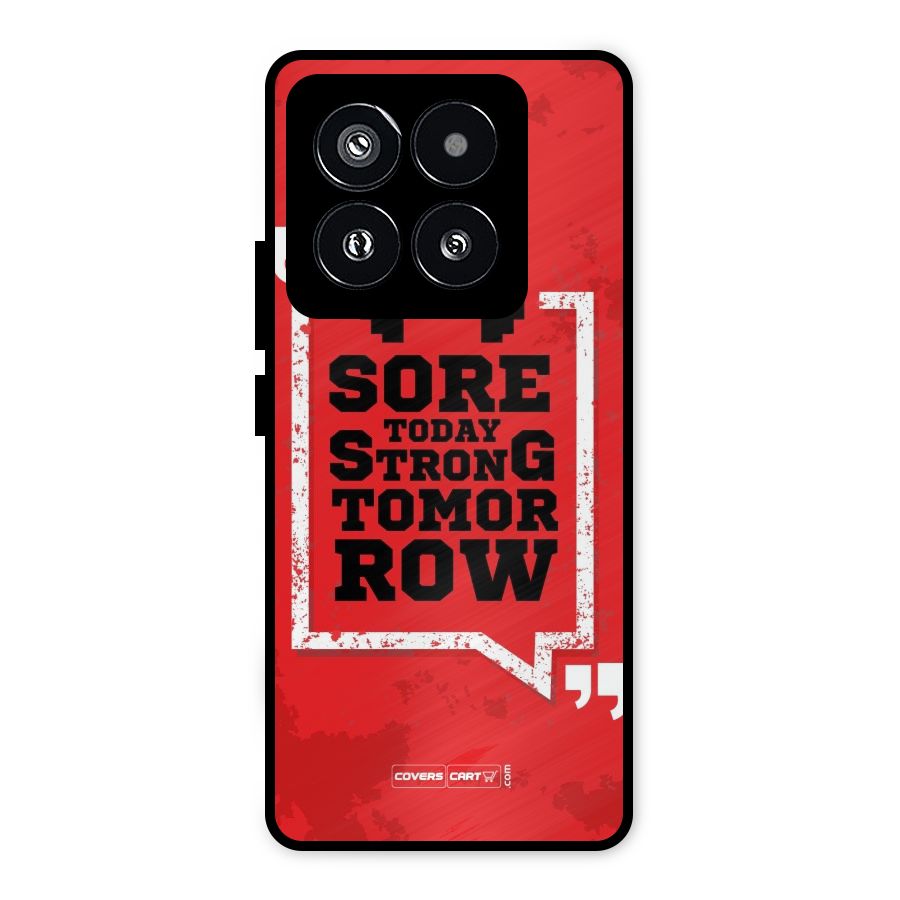 Stay Strong Metal Back Case for Xiaomi 14 Pro