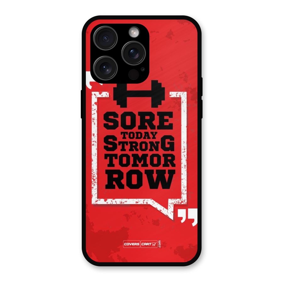 Stay Strong Metal Back Case for iPhone 15 Pro Max