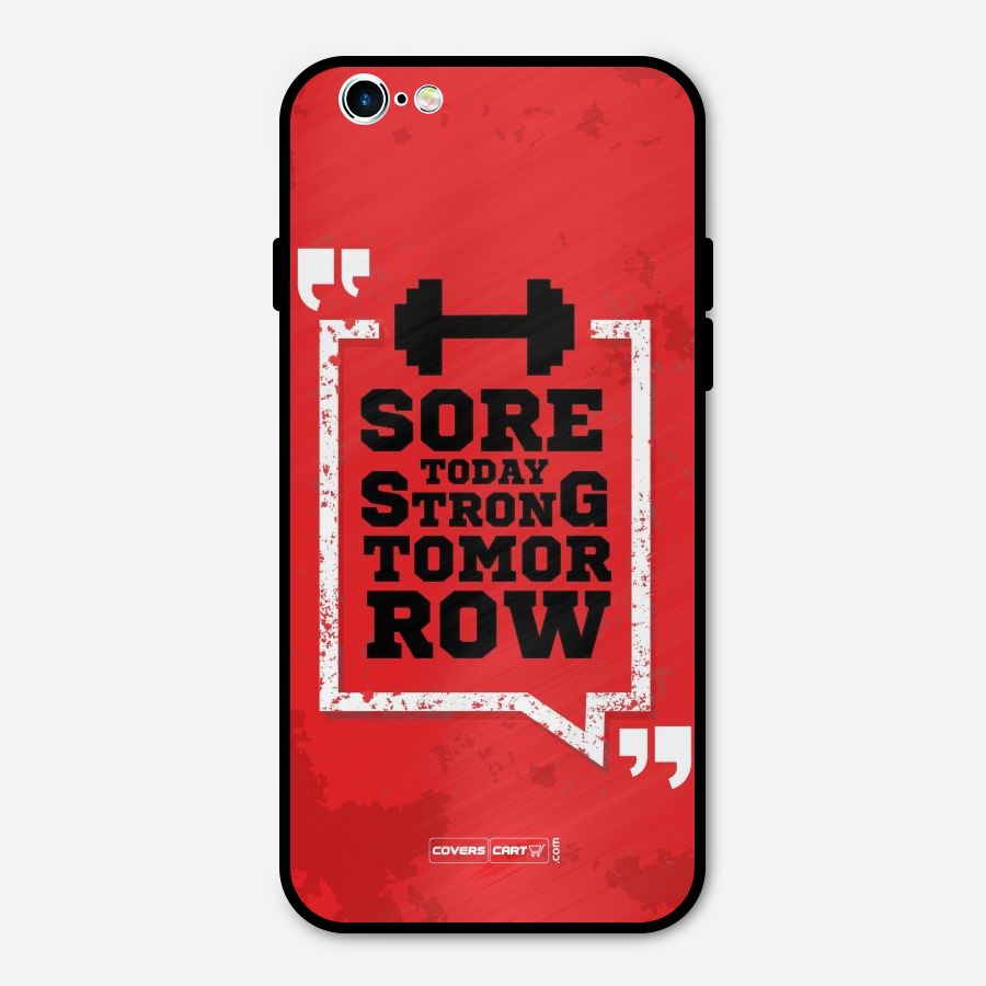 Stay Strong Metal Back Case for iPhone 6 6s