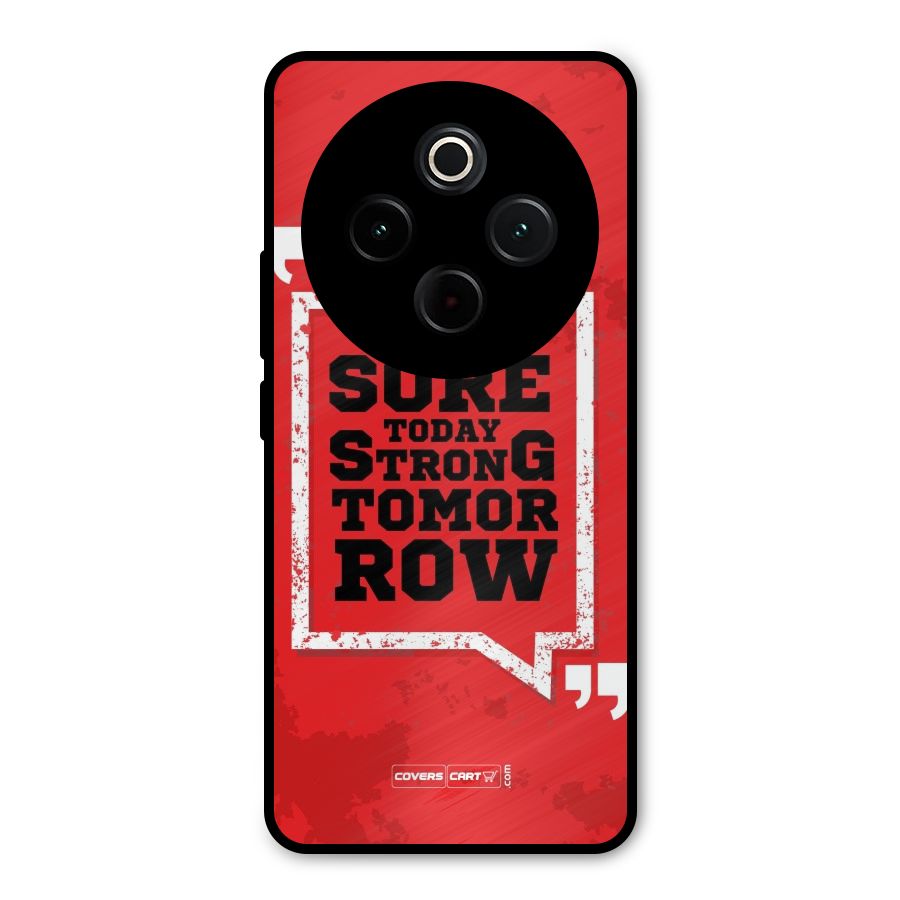 Stay Strong Metal Back Case for iQOO Z10