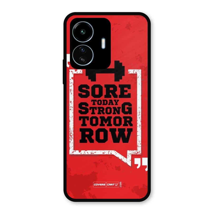 Stay Strong Metal Back Case for vivo iQOO Z6 Lite 5G