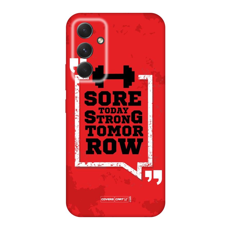 Stay Strong Original Polycarbonate Back Case for Galaxy A54