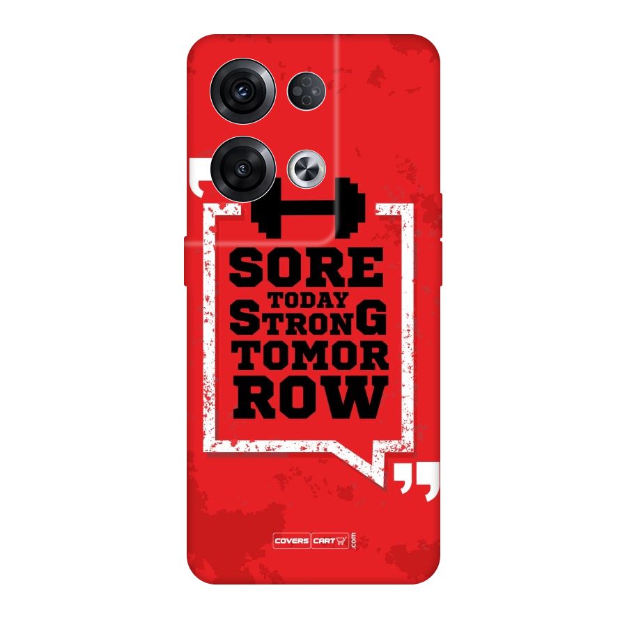 Stay Strong Original Polycarbonate Back Case for Oppo Reno8 Pro 5G