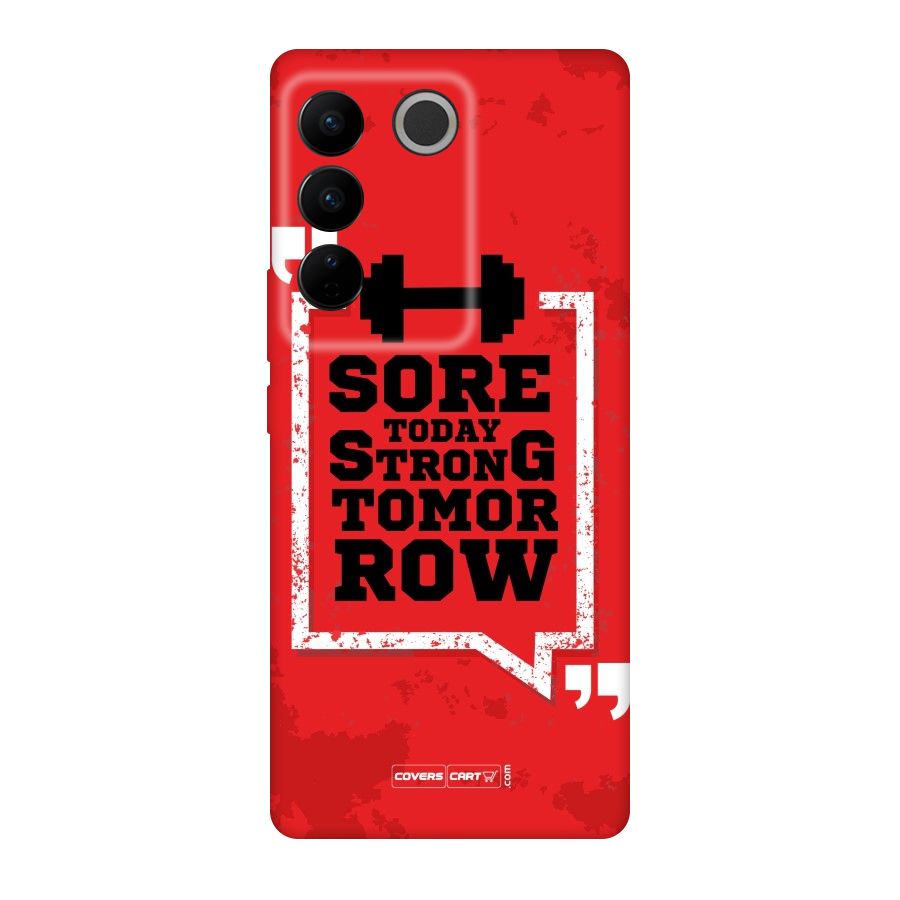 Stay Strong Original Polycarbonate Back Case for Vivo V27