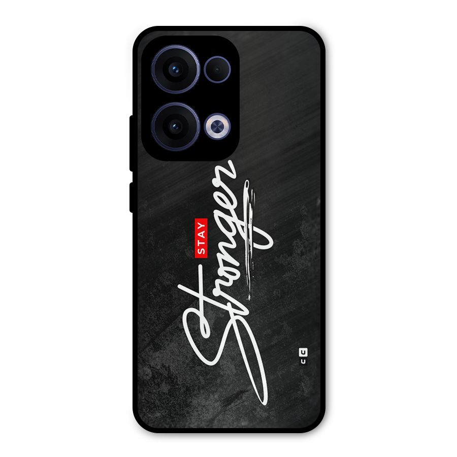 Stay Stronger Metal Back Case for Oppo Reno13