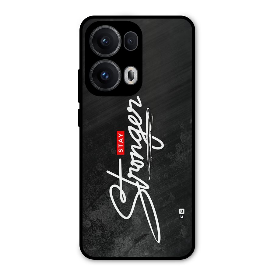 Stay Stronger Metal Back Case for Oppo Reno13 Pro