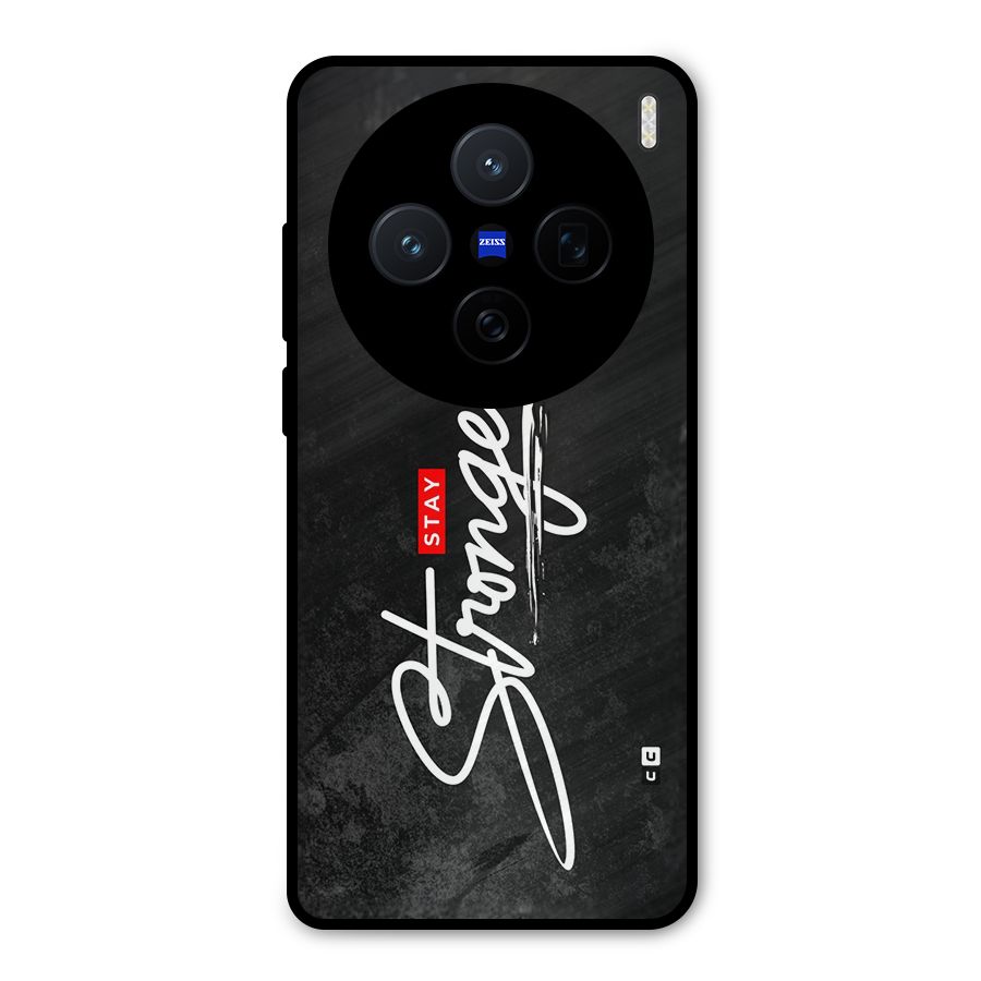 Stay Stronger Metal Back Case for Vivo X200