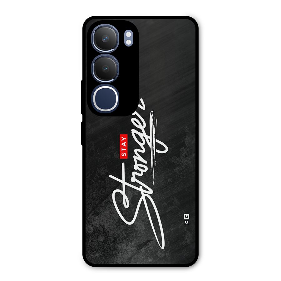 Stay Stronger Metal Back Case for Vivo Y29