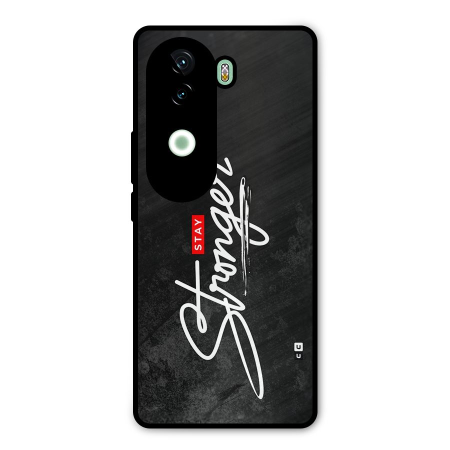 Stay Stronger Metal Back Case for iQOO Z9s