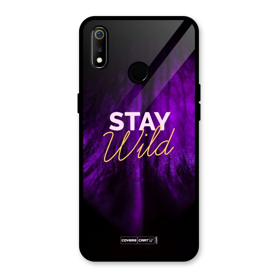 Stay Wild Glass Back Case for Realme 3i