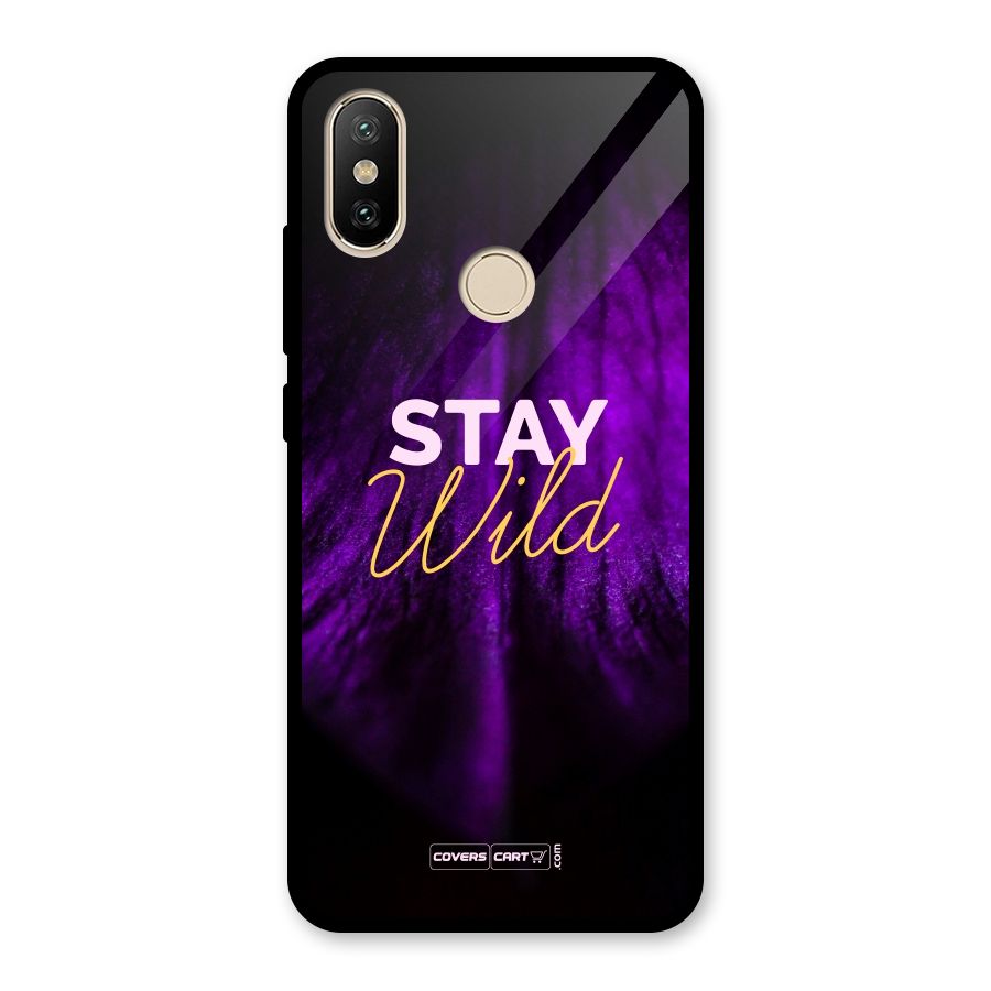 Stay Wild Glass Back Case for Redmi A2