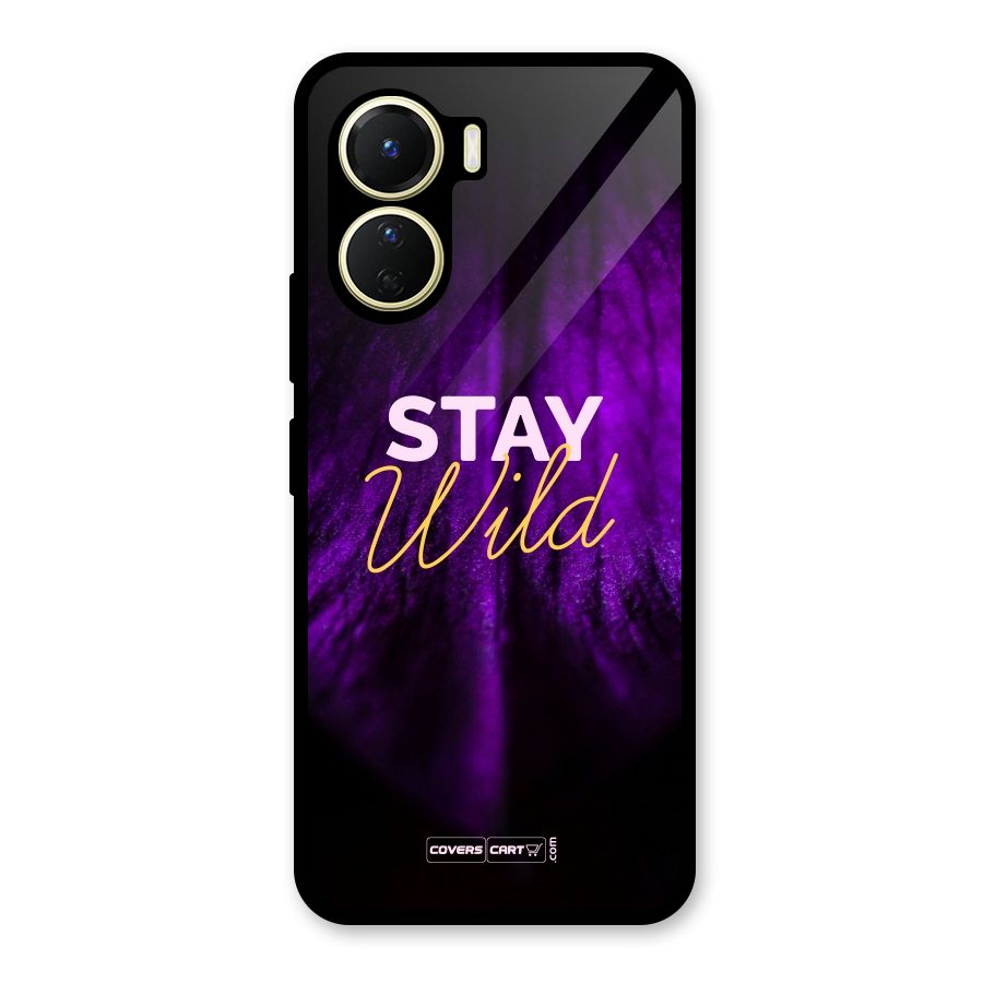 Stay Wild Glass Back Case for Vivo Y16