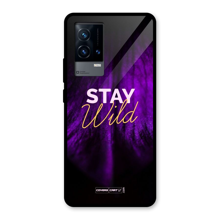 Stay Wild Glass Back Case for iQOO 9 5G