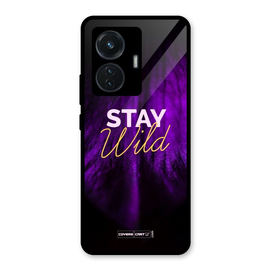 Stay Wild Glass Back Case for iQOO Z6 44W