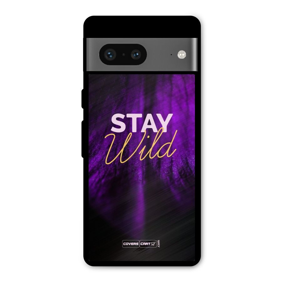 Stay Wild Metal Back Case for Google Pixel 7