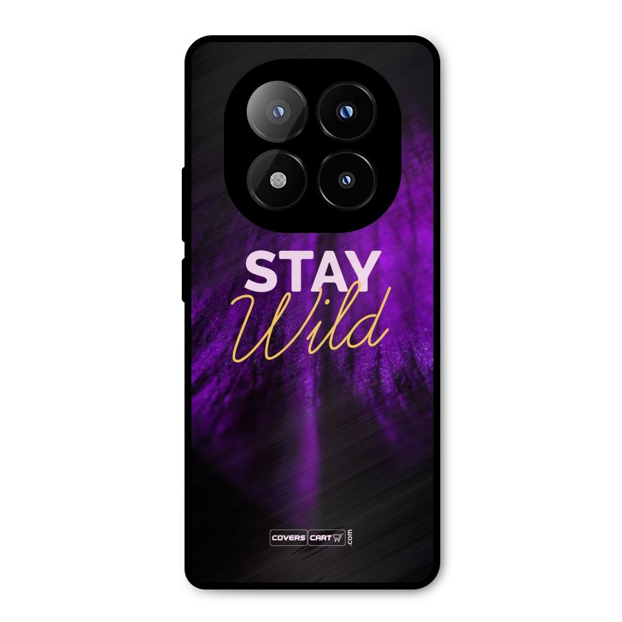 Stay Wild Metal Back Case for Redmi Note 14 Pro Plus 5G