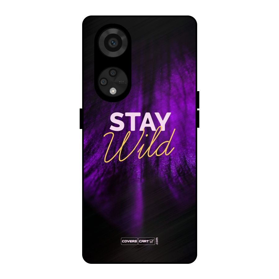 Stay Wild Metal Back Case for Reno8 T 5G