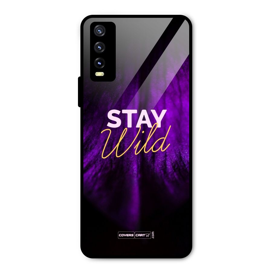 Stay Wild Metal Back Case for Vivo Y20