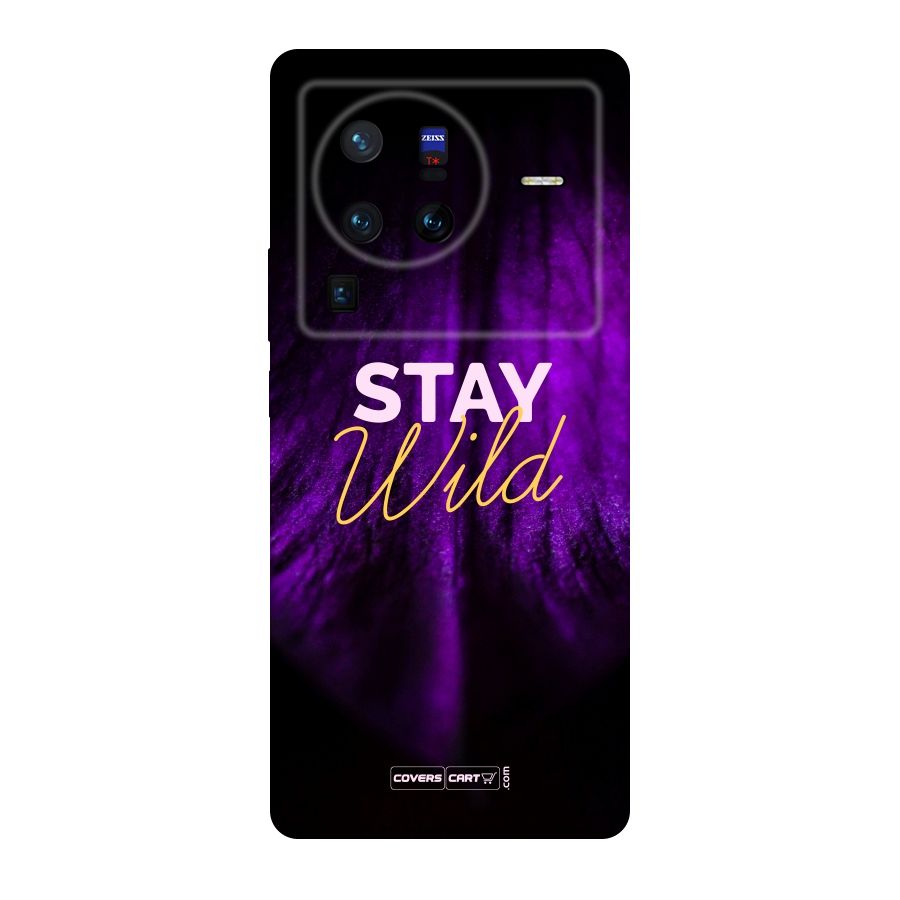 Stay Wild Original Polycarbonate Back Case for Vivo X80