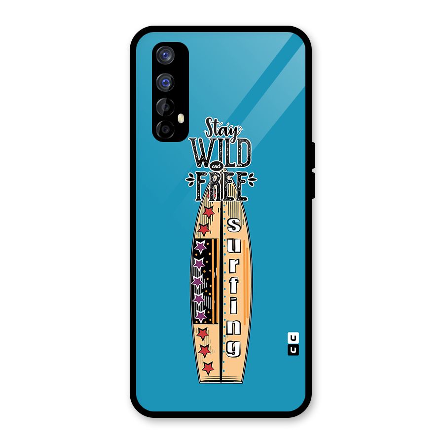Stay Wild and Free Glass Back Case for Realme Narzo 20 Pro