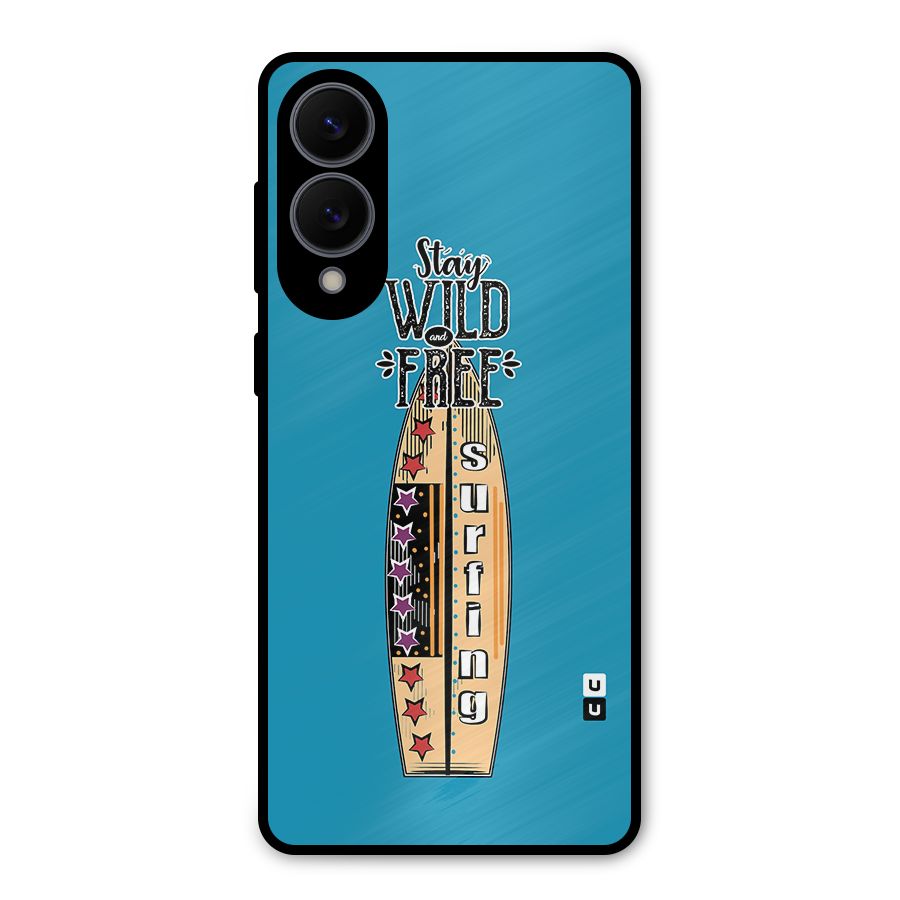 Stay Wild and Free Metal Back Case for Galaxy S25 Edge