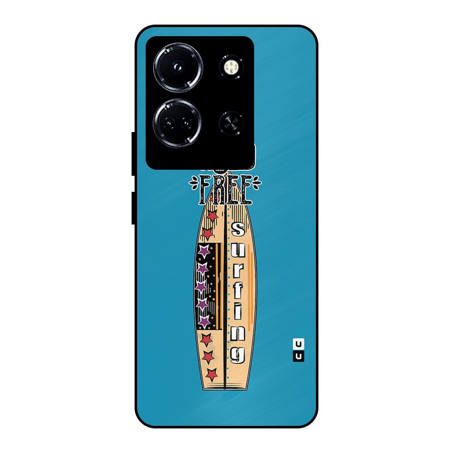 Stay Wild and Free Metal Back Case for Infinix Note 30 5G