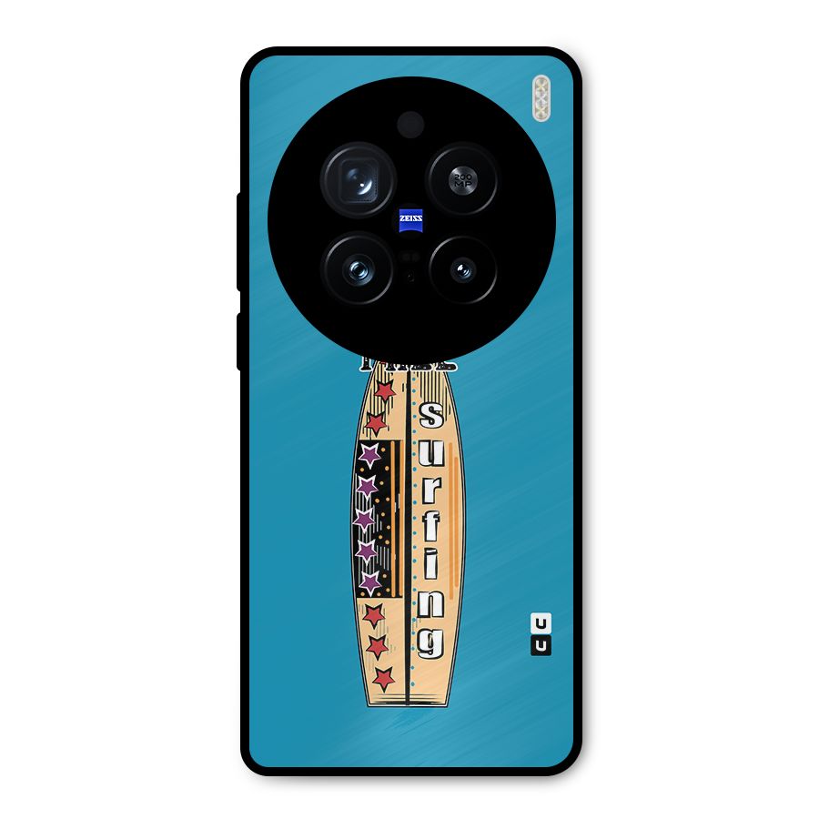 Stay Wild and Free Metal Back Case for Vivo X200 Pro