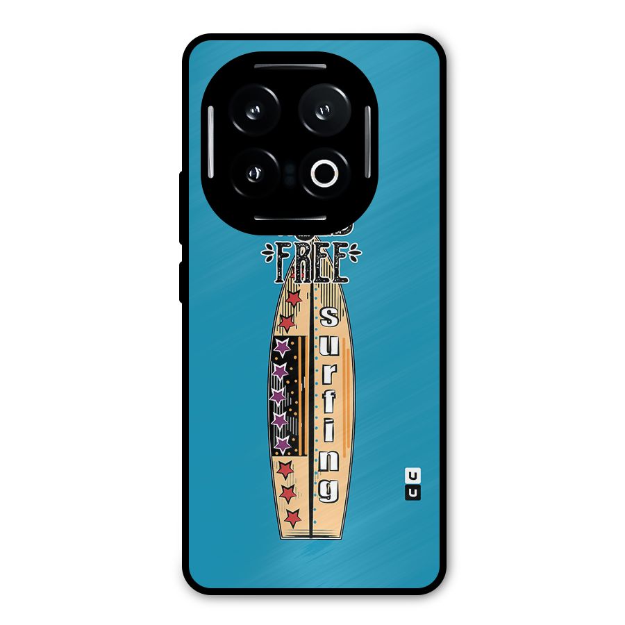 Stay Wild and Free Metal Back Case for iQOO 13