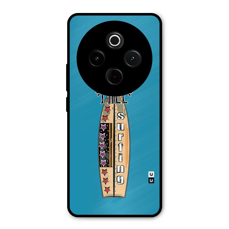 Stay Wild and Free Metal Back Case for iQOO Z10