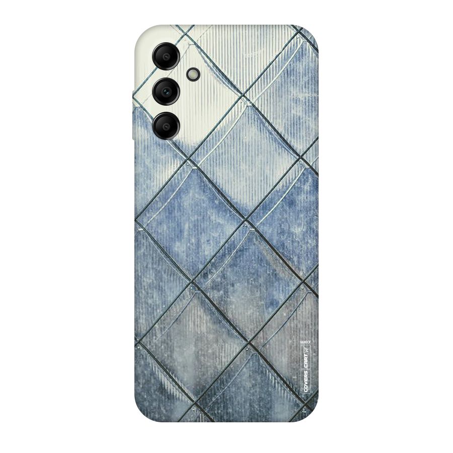 Steel Blue Pattern Original Polycarbonate Back Case for Galaxy A14 5G