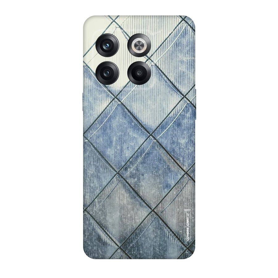 Steel Blue Pattern Original Polycarbonate Back Case for OnePlus 10T