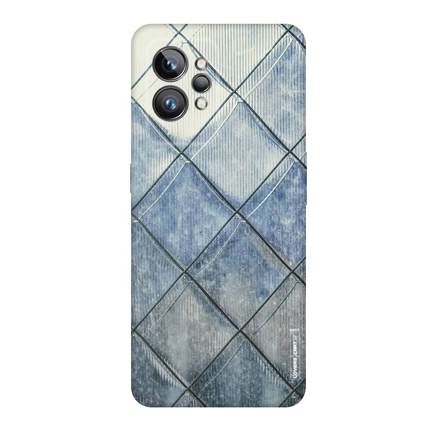 Steel Blue Pattern Original Polycarbonate Back Case for Realme GT2 Pro