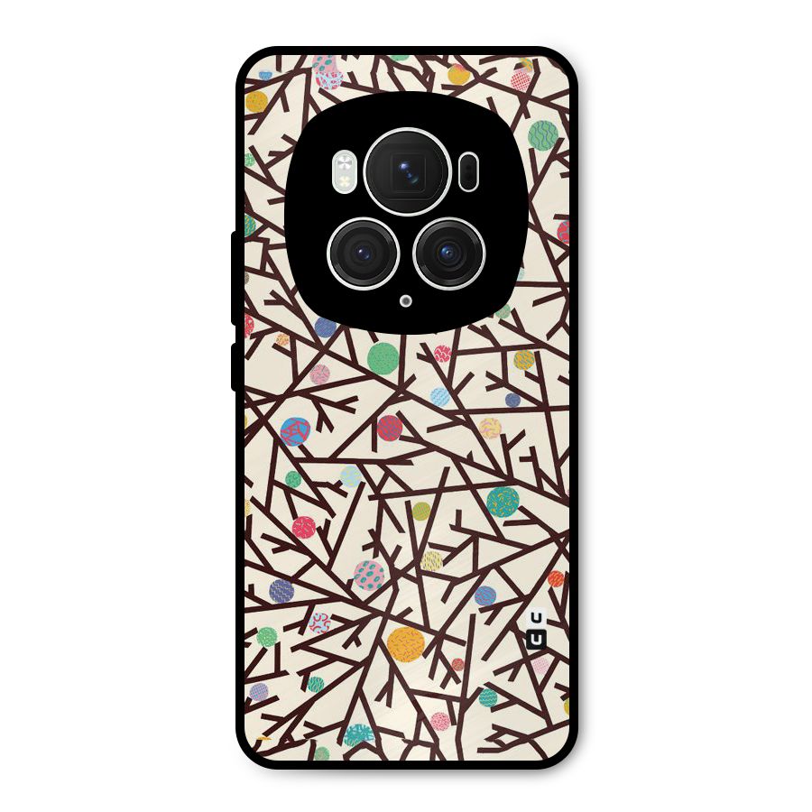 Stem Pattern Metal Back Case for Honor Magic6 Pro