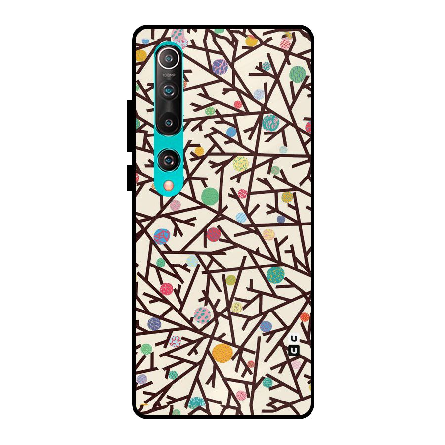 Stem Pattern Metal Back Case for Mi 10