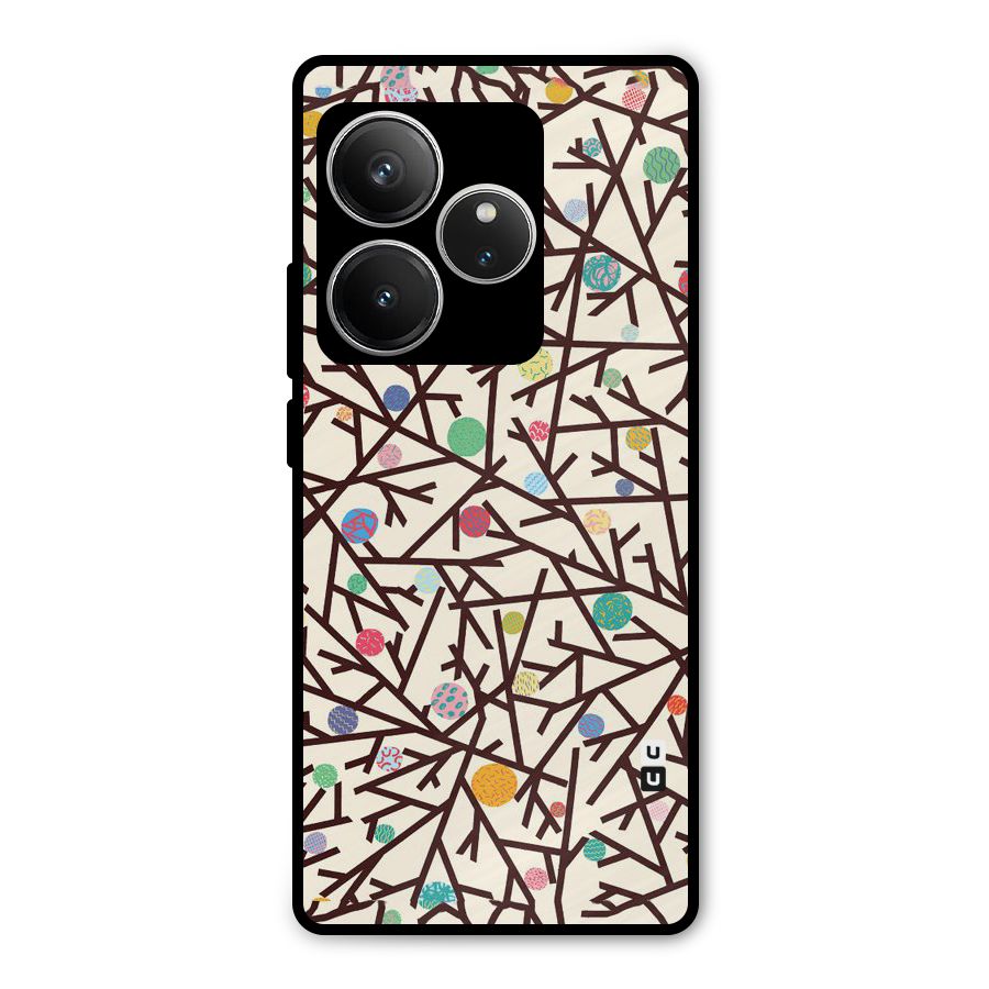 Stem Pattern Metal Back Case for Realme GT 6