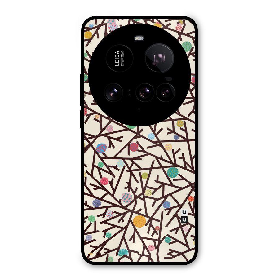 Stem Pattern Metal Back Case for Xiaomi 15 Ultra