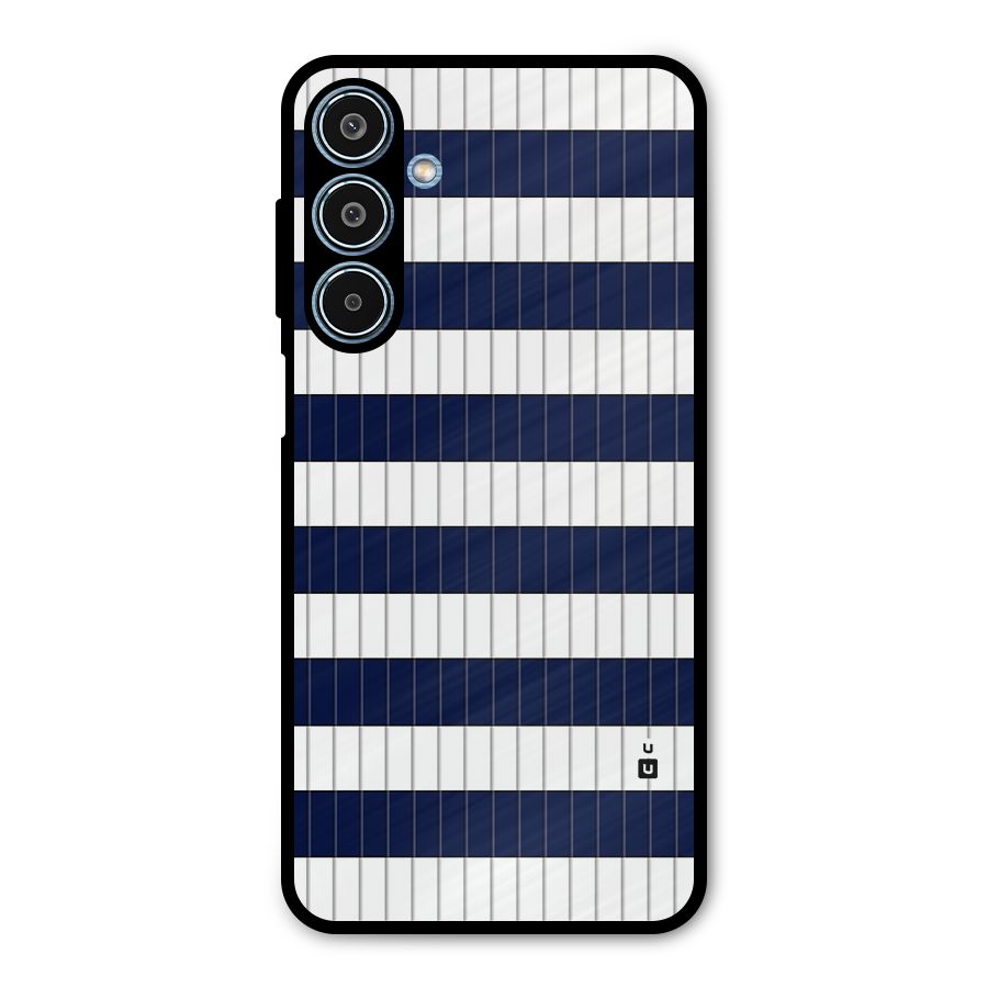 Step Stripes Metal Back Case for Galaxy M35